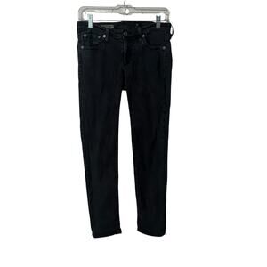 Adriano Goldschmied Stevie Ankle Jeans 27R Black Slim Straight Casual Streetwear